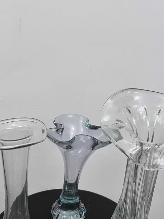 Set 3 piese vechi cristal MURANO cala bibelouri bibelou ieftine