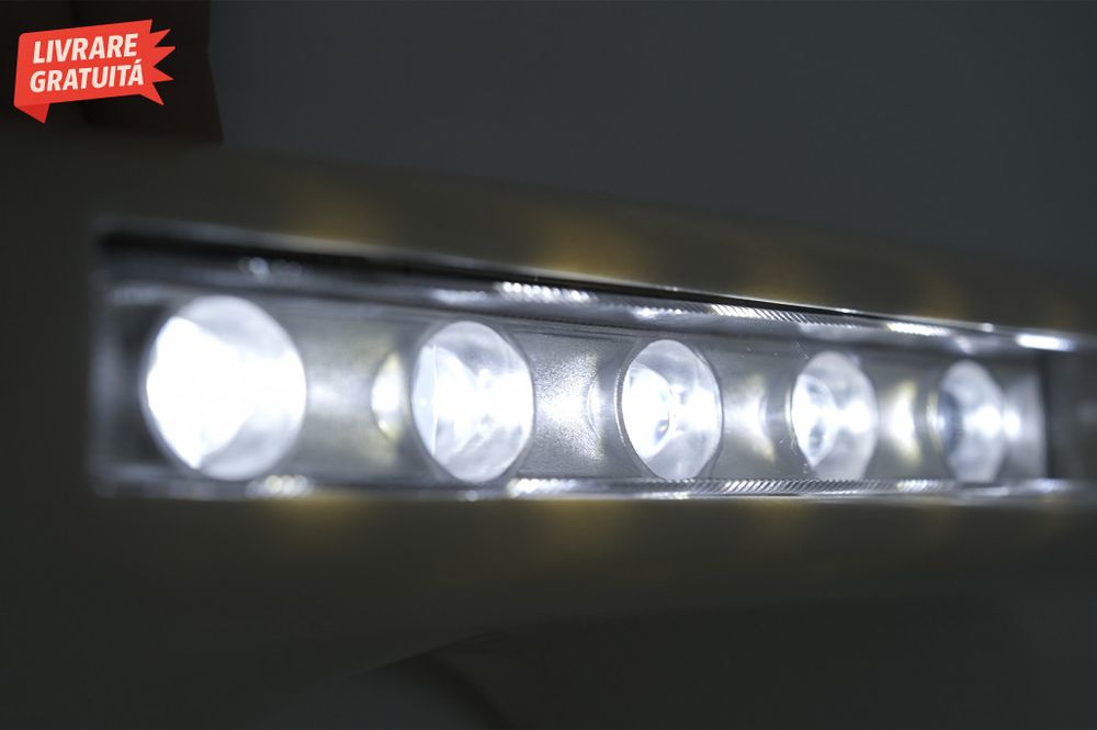 Carcasa faruri cu Lumini de zi dedicate LED DRL Mercedes G-class W463