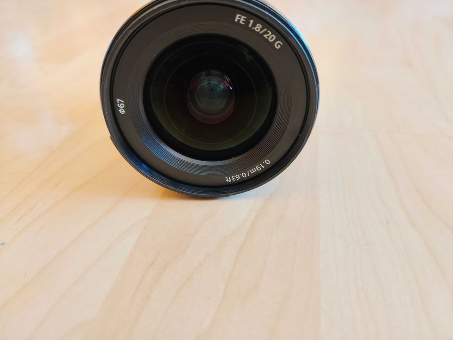 обектив Sony FE 20mm f/1.8 G