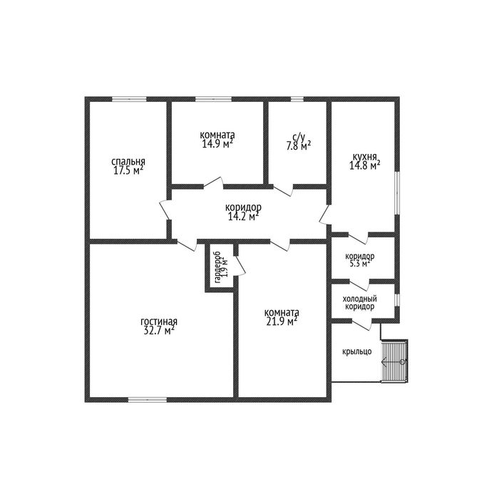 Дом, 131м², участок 5,8 сот. Костанай