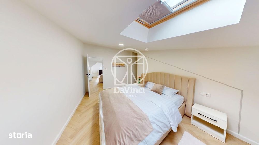 - Penthouse 5 camere - 3 bai - 131.17 mp utili - mobilat si utilat