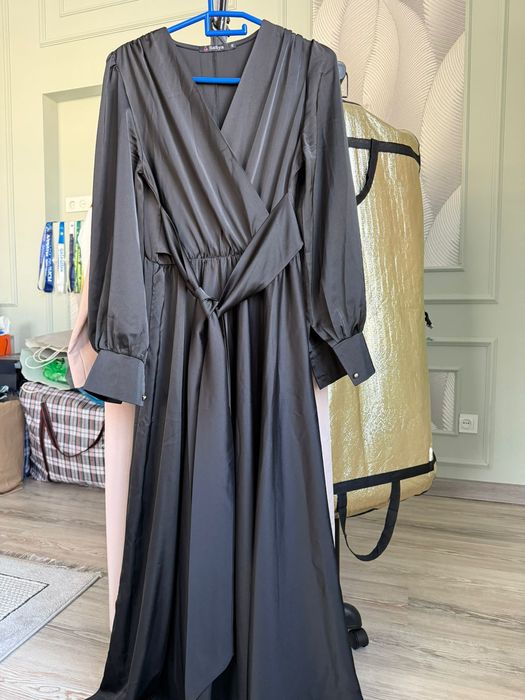 Мусульманские черное платье