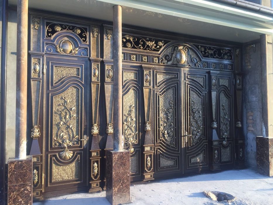 Darvoza kraska qilamiz/Покрасим ворота/Навес/Огрождение/решотка