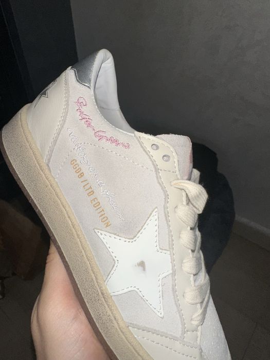 Golden Goose Ball Star Cloud White