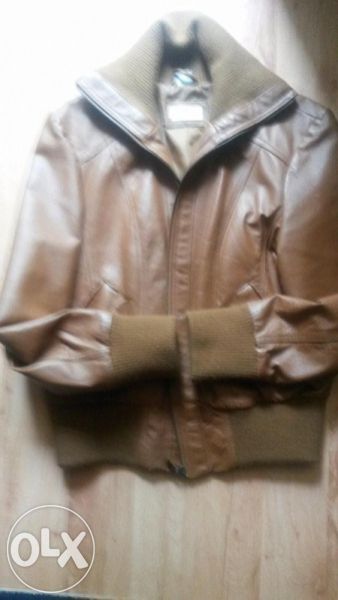 Яке от естествена кожа