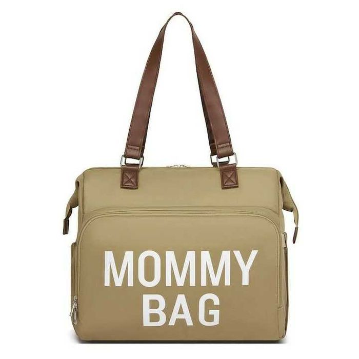 Geantă de voiaj tip rucsac Mommy Bag, material rezistent la apă, 40x38x18cm