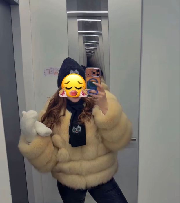 Песец шуба оригинал размер хл