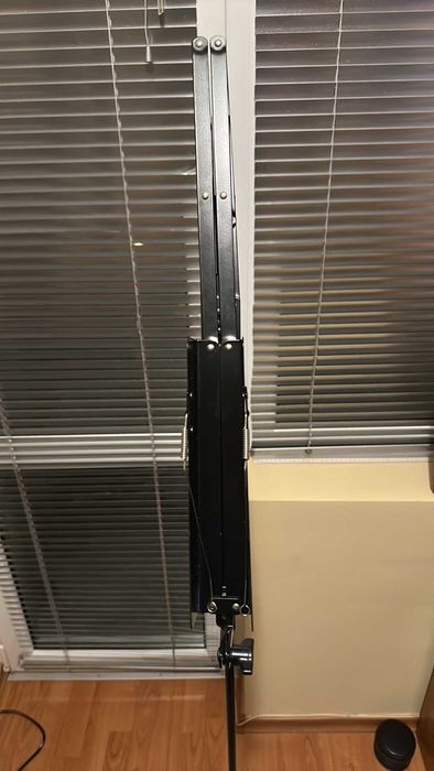 Стойка за партитури Hercules 3-Section сгъваем + чанта като нова