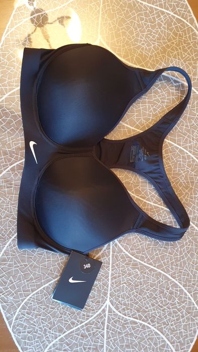 Nike  Pro Rival Спортен сутиен и бюстие НОВ-размер-34 D