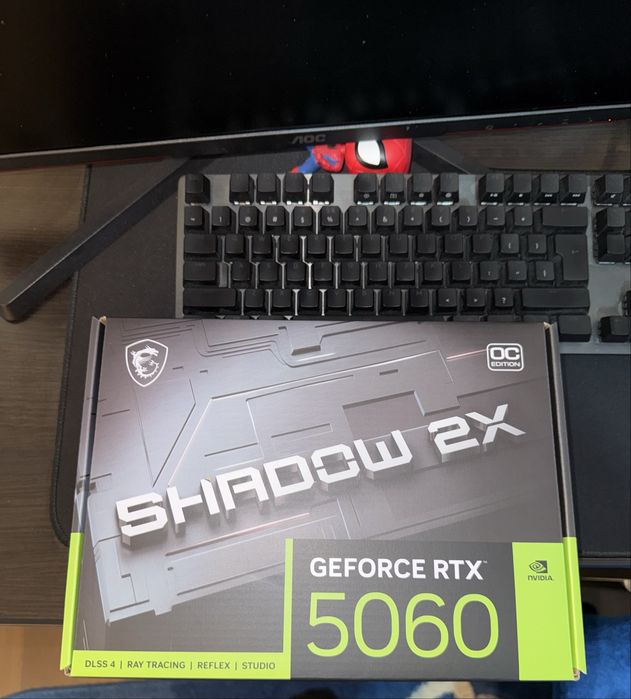 Placa video MSI GeForce RTX 5060 SHADOW 2X OC 8GB