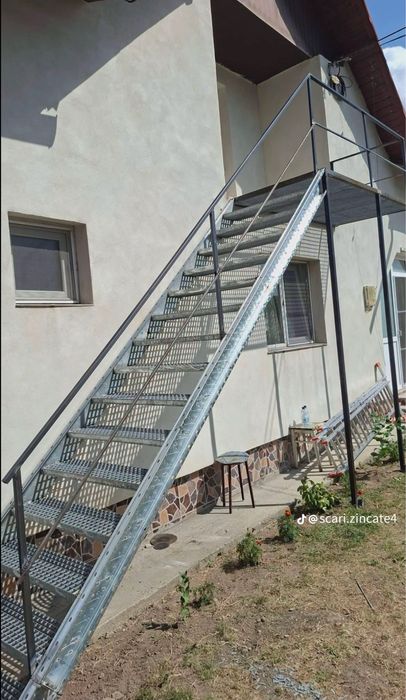 Scari metalice zincate