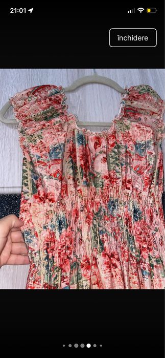 Rochie matase  vara  Made  by India