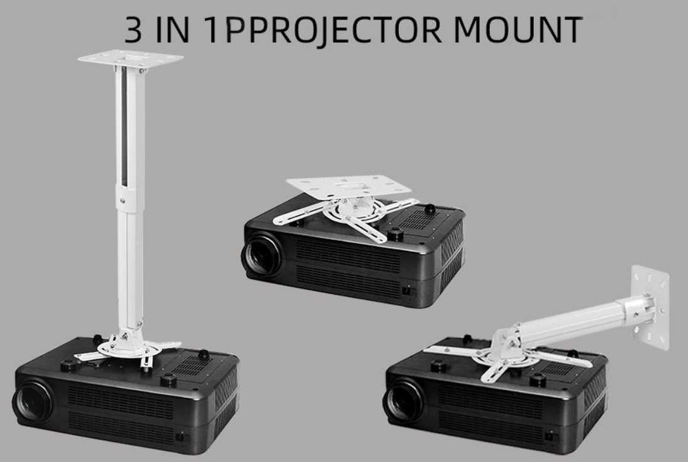 Стойка за проектор Suptek, универсална таванна/стенна стойка