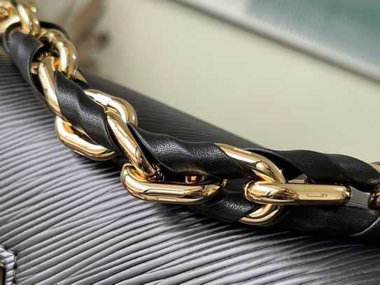 Geanta LV Louis Vuitton Twist 23 cm, negru, Premium