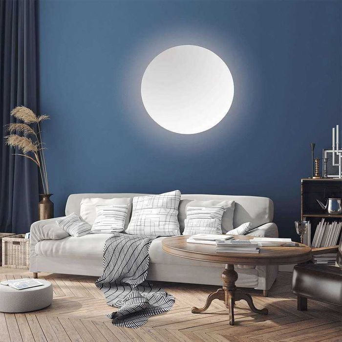 Oglindă de perete rotundă Luna 1640100 MIRRORS , 60cm