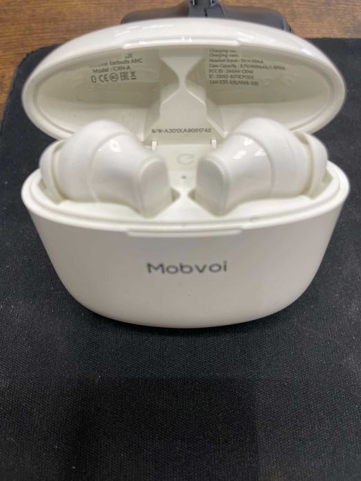 Слушалки Вluetooth Mobvoi ANC, White