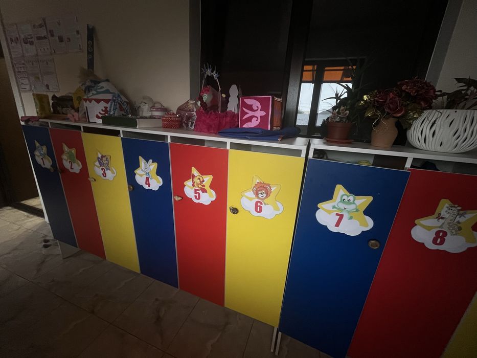 Шкафы для детского садика