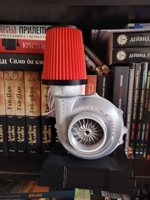 LED Лампа Turbo  – Автомобилен Декор / Подарък за фенове