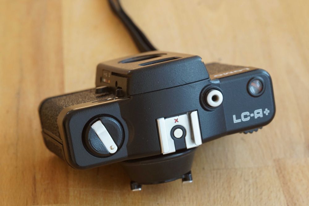 Lomo LC-A+ aparat foto pe film perfect functional