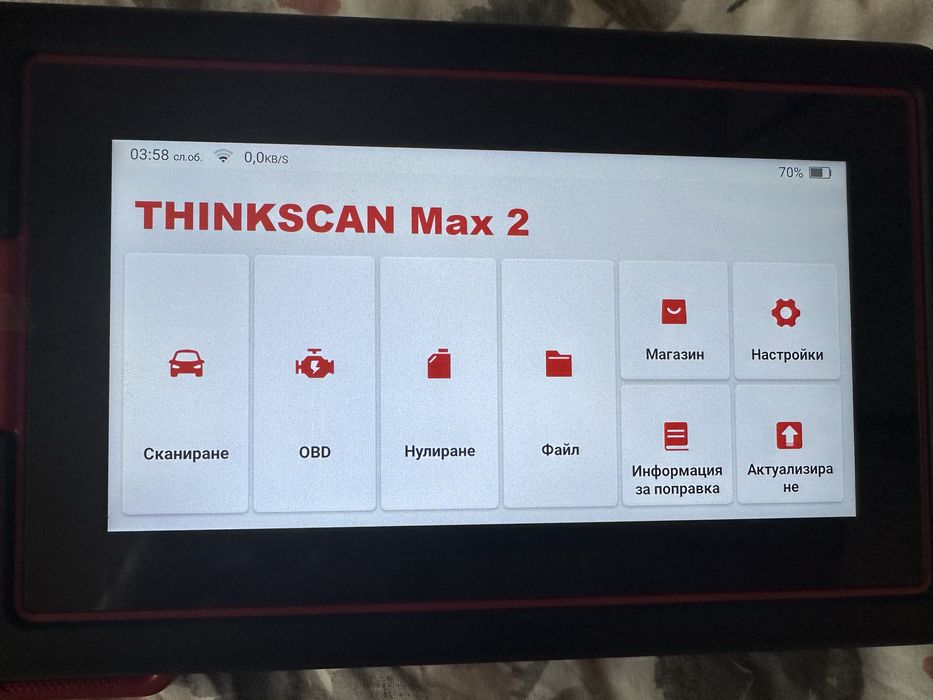 OBD diagnostic tool thinkcar max 2 диагностика