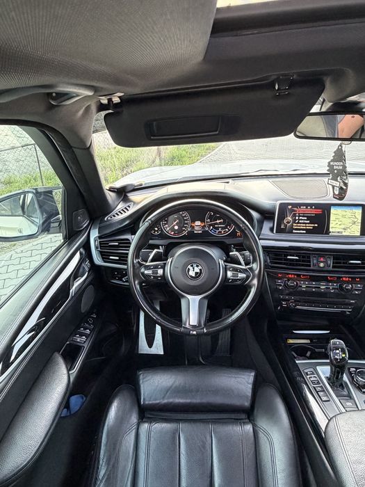BMW X5 F15 M50D 381 cai an 2015 Alb Perlat//