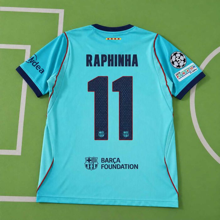 Tricou Barcelona 26/27 Third Kit - Raphinha 11 Fan Version