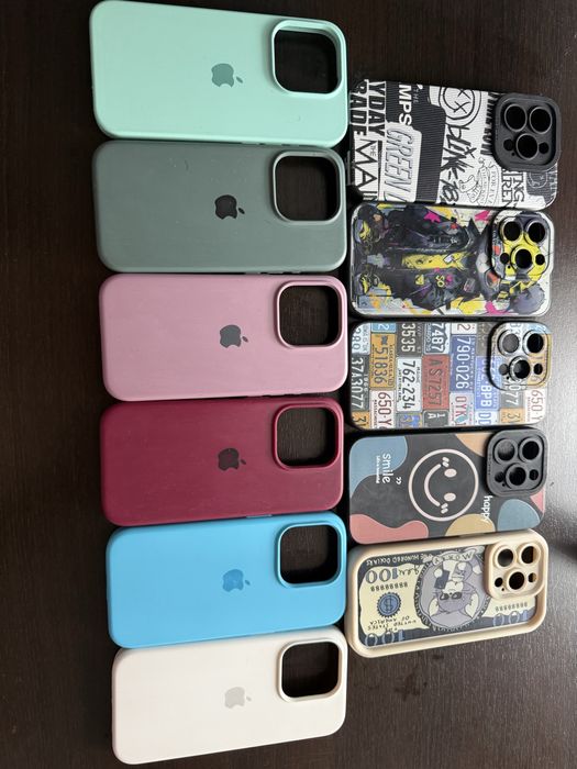 I phone 15 pro калъфчета 11 бр. За 30€