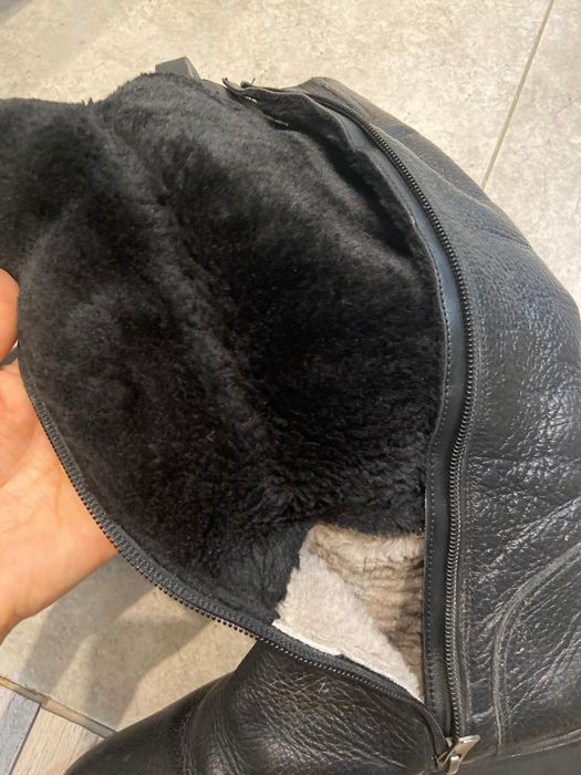 Натуральная кожа сапоги