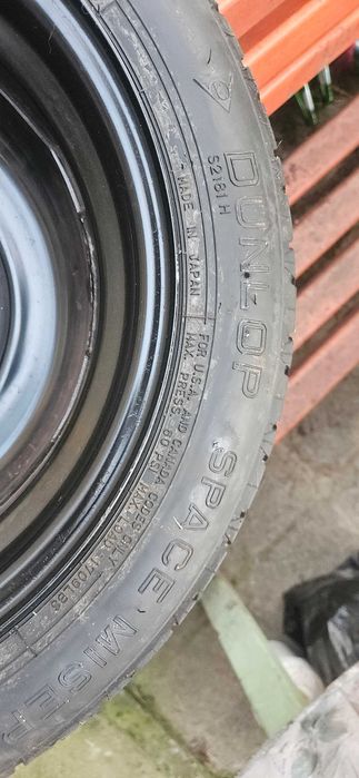 Резервна гума тип "патерица" от Нисан Примера Р11.