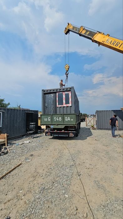 Контейнер Домик Офис Магазина Сартарошхона Готовы Конструкции Konteyne