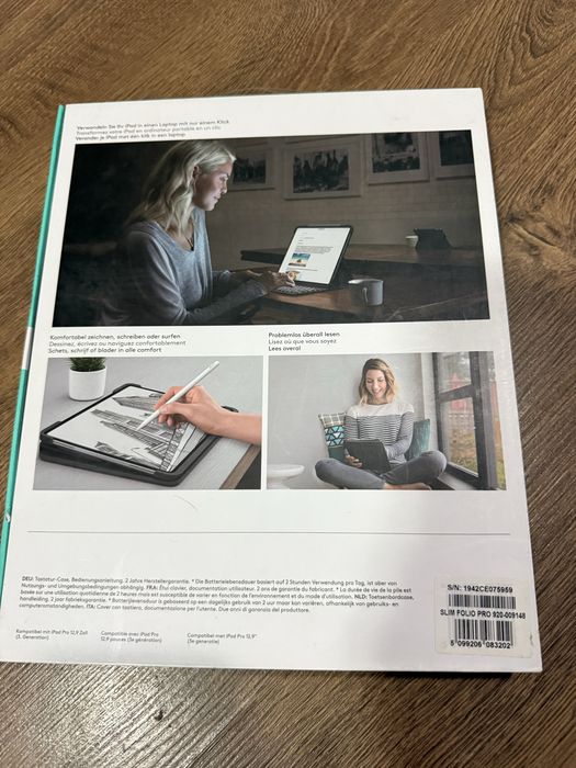 Husa cu tastatura Logitech Slim Folio Pro pentru iPad Pro 12.9-inch