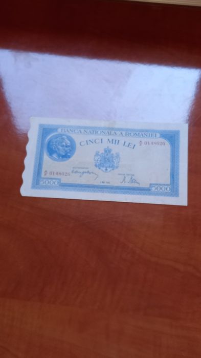 Vand bancnota 500 lei an 1943, UNC,foarte frumoasa