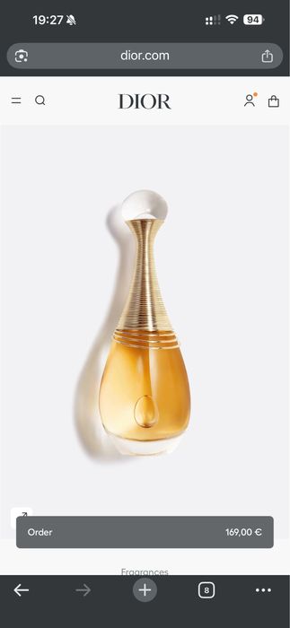 Apa de parfum CHRISTIAN DIOR J'Adore Infinissime, Femei, 100ml