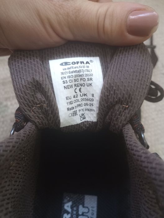 Работни обувки Cofra 42номер