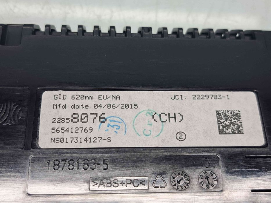 Display bord Opel Astra J [Fabr 2009-2015] 22858076