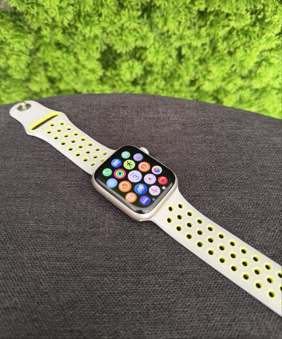 **ATS GSM**Apple Watch 7 45Mm/Baterie90%/Grad A/Fact+Gar 12 luni