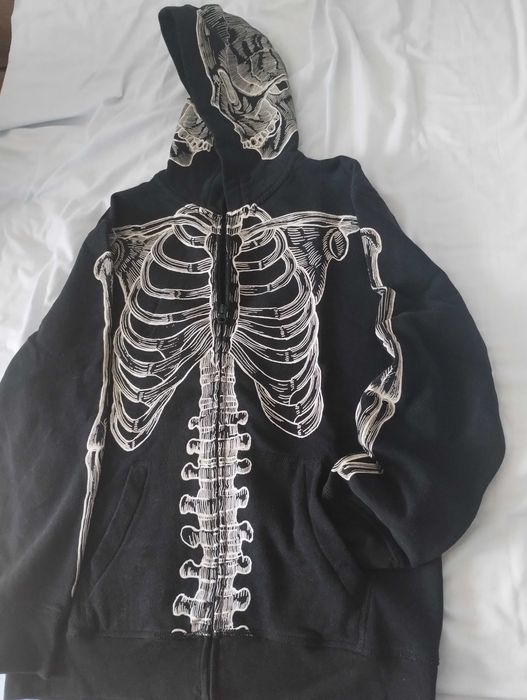 Суитшърт с качулка Marvel - Loki (НОВ) и Флуоресцентен с скелет