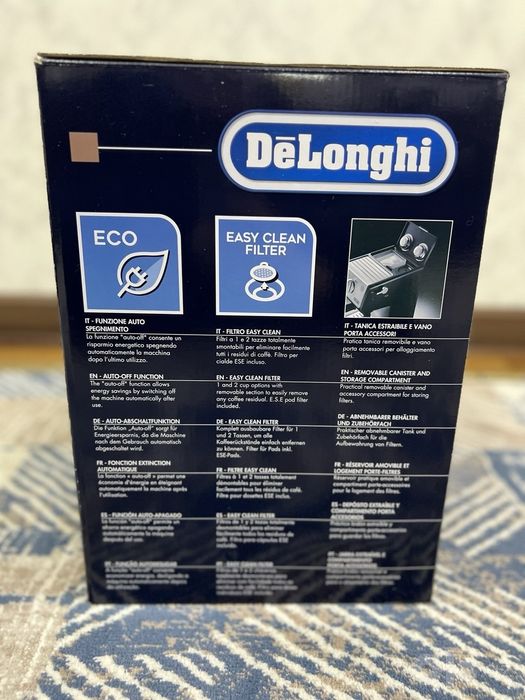 Продается кофемашина DeLonghi новая