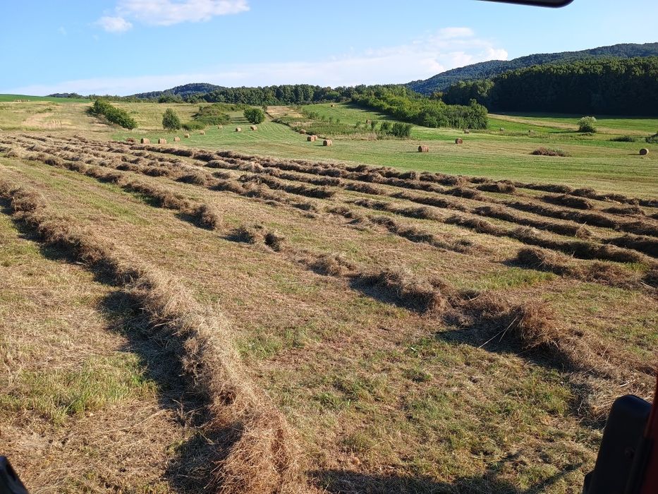 De vânzare baloți de fân.