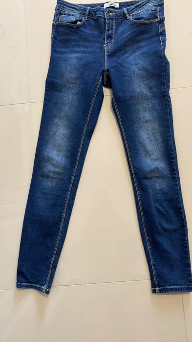 Blugi skinny talie înălta Pimkie