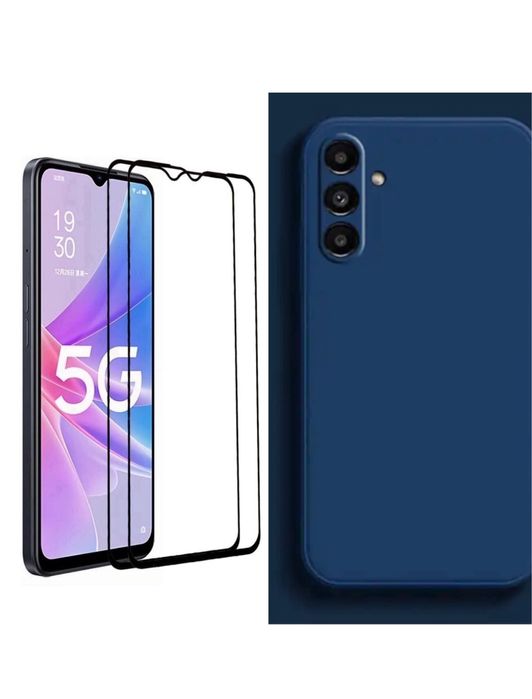 Samsung A22/A23/A24/A15/A05/A26 Husa Silicon X LEVEL + Folie Sticla 3D