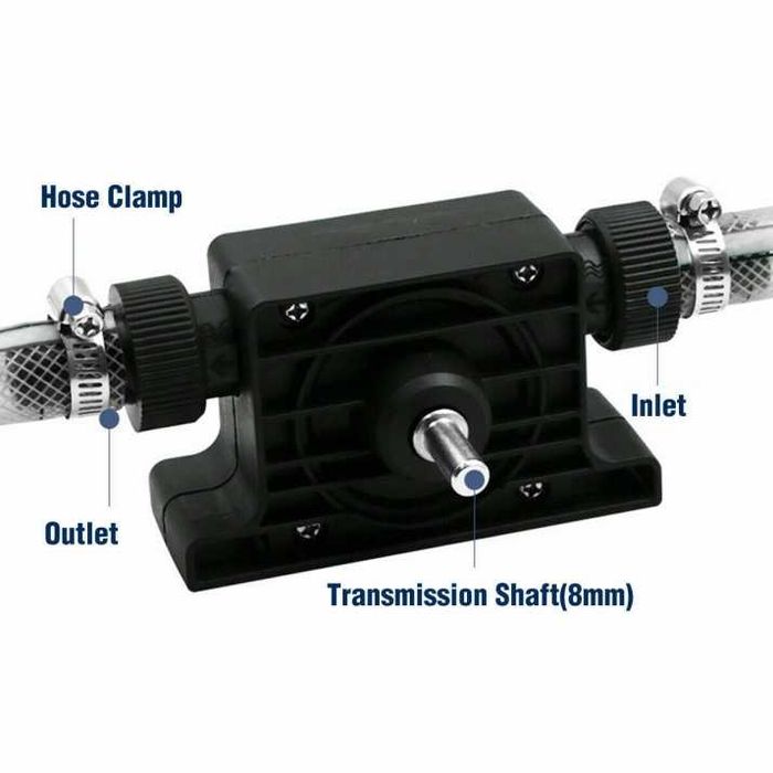 ТОП ОБЯВА Помпа за източване на гориво и за бормашина винтоверт 3/4"