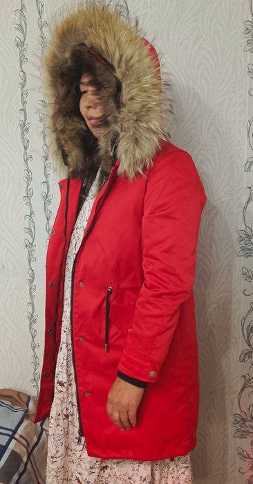 Парка енот таза киілген