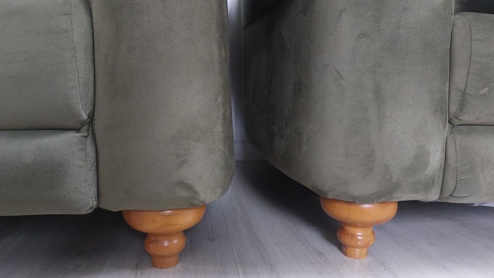 Диван + софа оливкового цвета, ЗЕТА