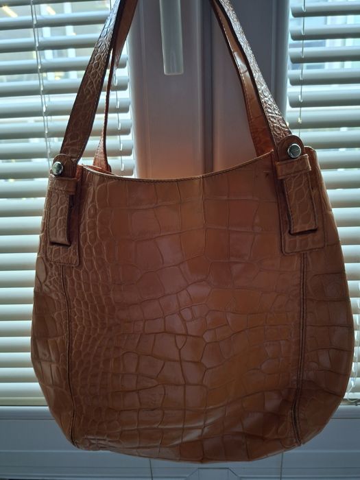 Чанта на Furla от естествена кожа