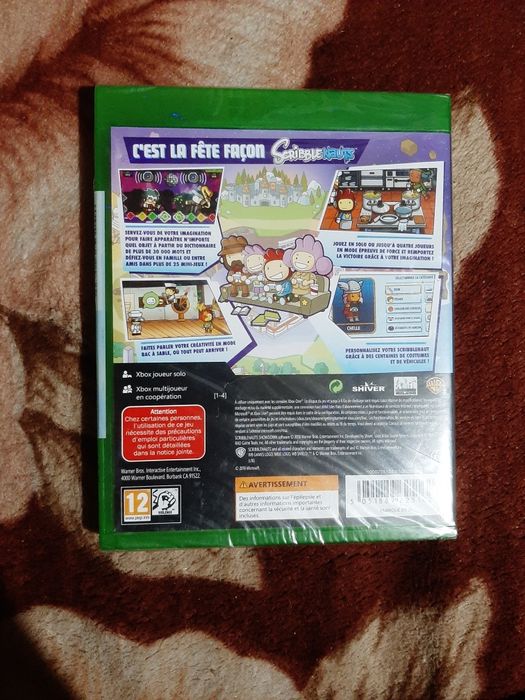 Joc Scribblenauts Showdown Xbox One, carcasă sigilată / nouă