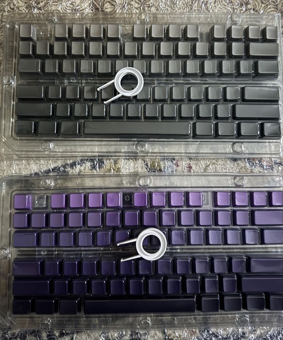 Продам новые кейкапы PBT пластик keycaps