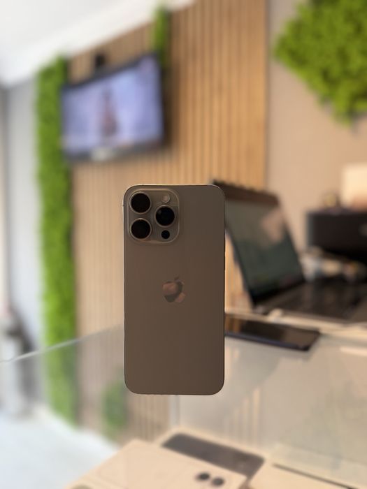 **ATS GSM**iPhone 16 Pro Max 256Gb Natural/Baterie94%/Fact+Gar