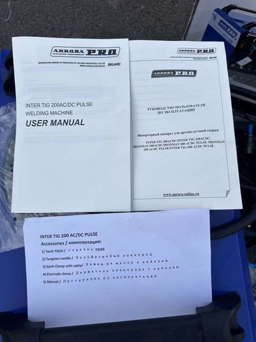 Aurora PRO INTER TIG 200 AC/DC PULSE аргон сварка