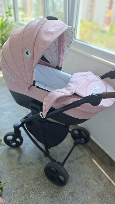 Бебешка количка 3 в 1 Lorelli, Crysta